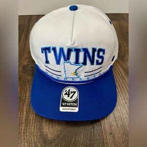 47 Brand Minnesota Twins City Connect Roscoe Adjustable Hat - New - Mens